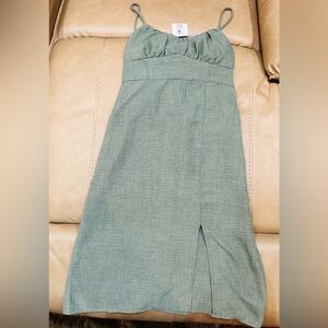 Charlotte Russe Sage Green Sleeveless Top